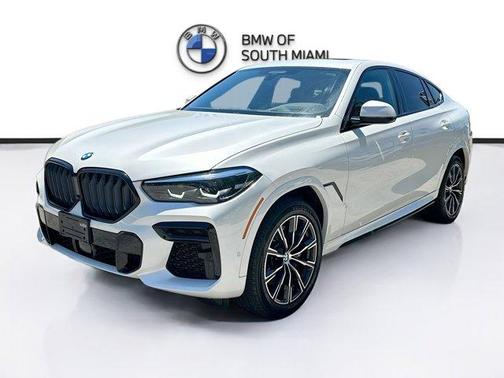 Mineral White Metallic 2023 BMW X6 xDrive40i
