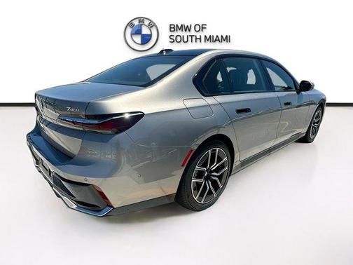 Gray Metallic 2026 BMW 740 i