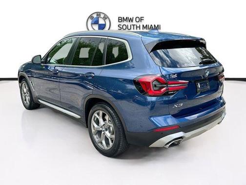 Phytonic Blue Metallic 2024 BMW X3 xDrive30i