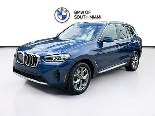 Phytonic Blue Metallic 2024 BMW X3 xDrive30i