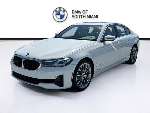 Alpine White 2023 BMW 530 i