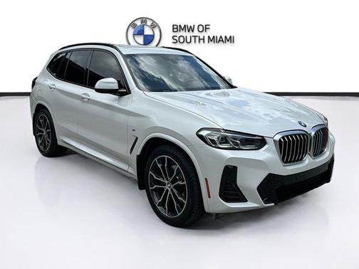 Mineral White Metallic 2022 BMW X3 xDrive30i
