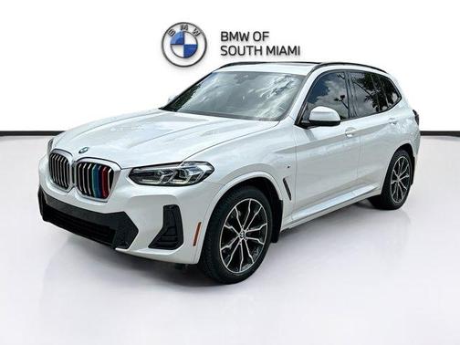 Mineral White Metallic 2022 BMW X3 xDrive30i