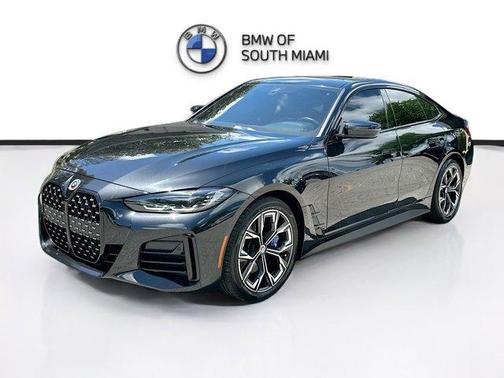 Black Sapphire Metallic 2022 BMW 430 Gran Coupe i
