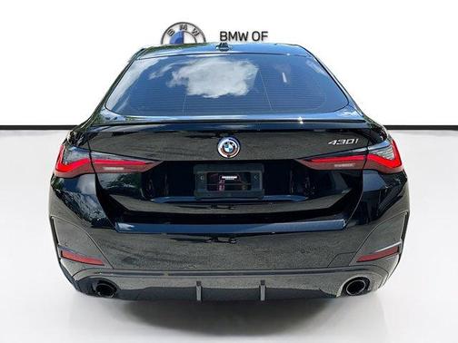 Black Sapphire Metallic 2022 BMW 430 Gran Coupe i