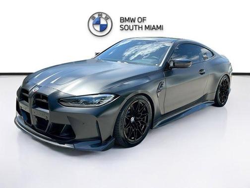 Black Sapphire Metallic 2022 BMW M4 Competition xDrive