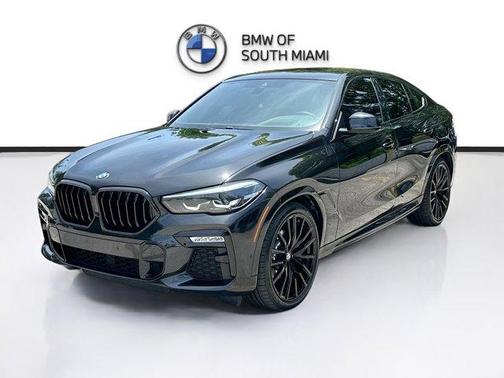 Black Sapphire Metallic 2021 BMW X6 sDrive40i