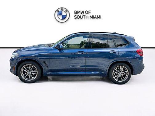 Phytonic Blue Metallic 2021 BMW X3 sDrive30i