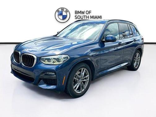 Phytonic Blue Metallic 2021 BMW X3 sDrive30i