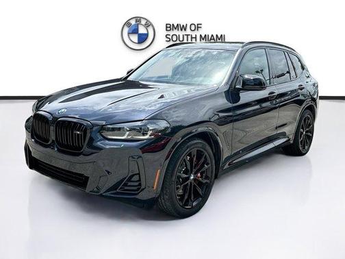 Carbon Black Metallic 2024 BMW X3 M40i