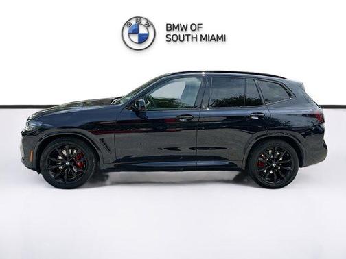 Carbon Black Metallic 2024 BMW X3 M40i