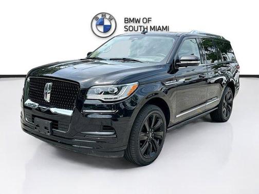 Infinite Black Metallic 2024 Lincoln Navigator Reserve