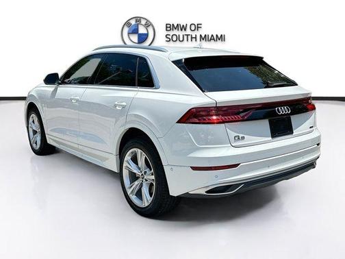 Carrara White 2023 Audi Q8 55 Premium Plus