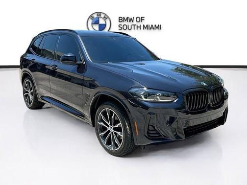 Carbon Black Metallic 2024 BMW X3 xDrive30i