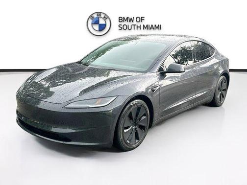 Stealth Gray 2024 Tesla Model 3 Long Range