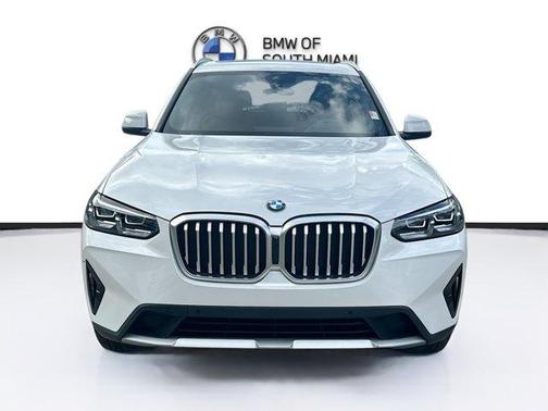 Mineral White Metallic 2022 BMW X3 sDrive30i