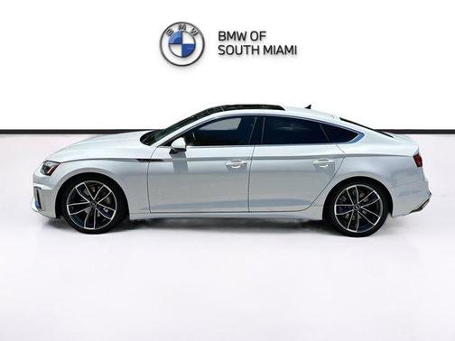Ibis White 2021 Audi A5 45 S line Premium Plus