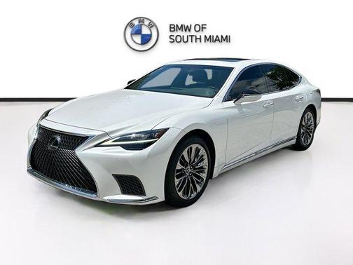 Eminent White Pearl 2023 Lexus LS 500 Base