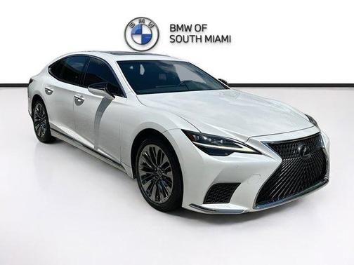 Eminent White Pearl 2023 Lexus LS 500 Base