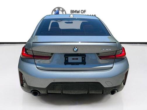Gray Metallic 2025 BMW 330 i