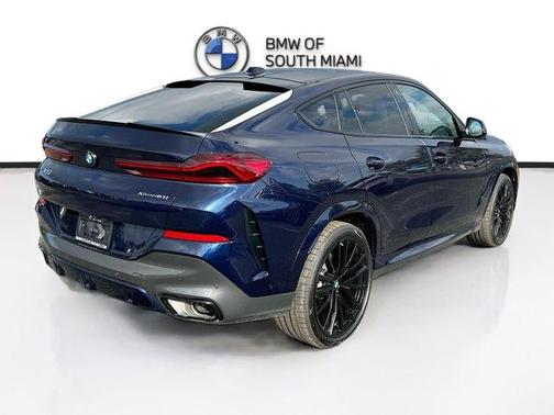 Tanzanite Blue II Metallic 2026 BMW X6 xDrive40i