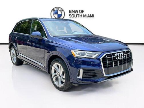 Navarra Blue Metallic 2021 Audi Q7 45 Premium Plus