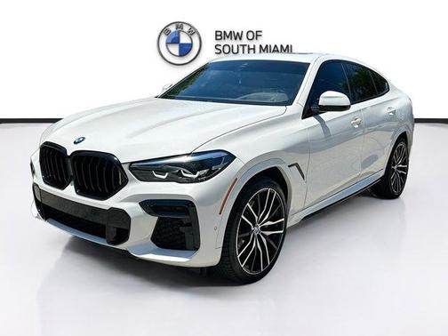 Alpine White 2023 BMW X6 xDrive40i