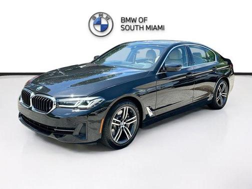 Jet Black 2023 BMW 530 i xDrive