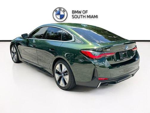 San Remo Green Metallic 2023 BMW i4 Gran Coupe eDrive35