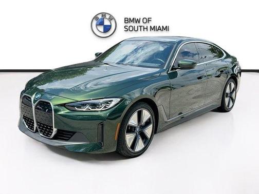 San Remo Green Metallic 2023 BMW i4 Gran Coupe eDrive35