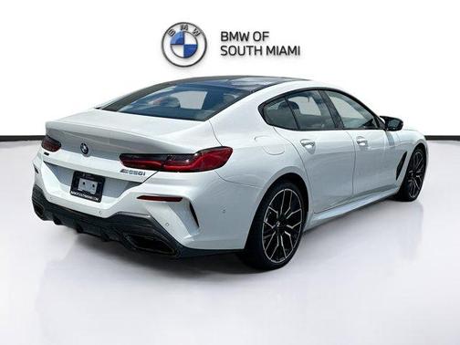 Mineral White Metallic 2026 BMW M850 Gran Coupe i xDrive