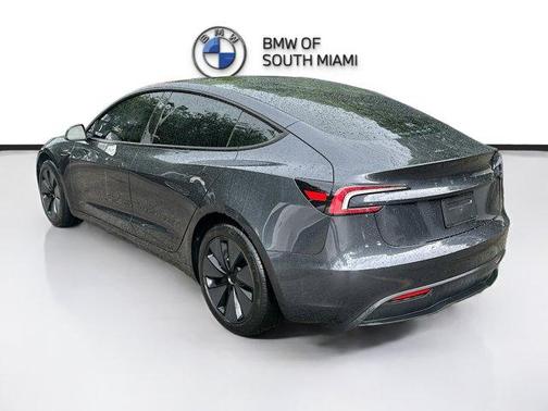 Stealth Gray 2025 Tesla Model 3 Long Range