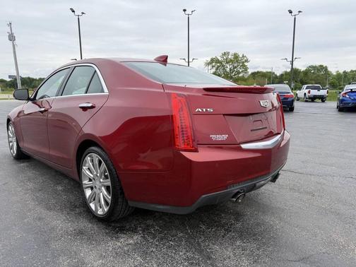 Burgundy 2016 Cadillac ATS 3.6L Luxury