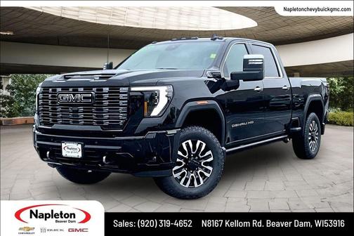 Onyx Black 2026 GMC Sierra 2500 Denali Ultimate