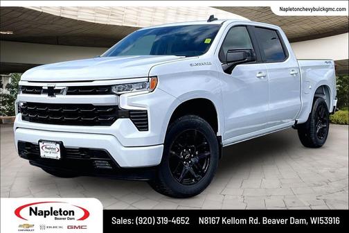 Summit White 2026 Chevrolet Silverado 1500 RST