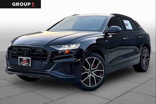Mythos Black Metallic 2023 Audi Q8 55 Prestige