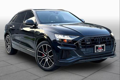 Mythos Black Metallic 2023 Audi Q8 55 Prestige
