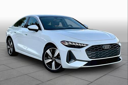 WHITE 2025 Audi A5 Premium Plus TFSI quattro S tronic