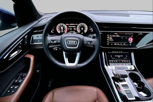 Navarra Blue Metallic 2021 Audi Q8 55 Premium Plus
