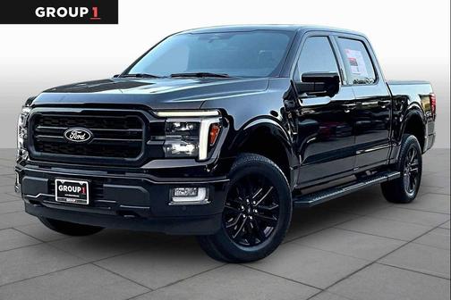Agate Black Metallic 2024 Ford F-150 Lariat