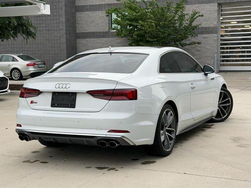 WHITE 2018 Audi S5 3.0T Prestige