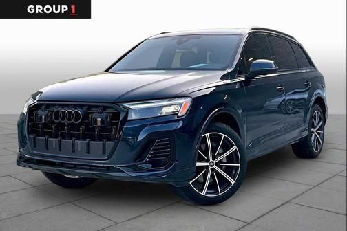 Waitomo Blue Metallic 2025 Audi Q7 45 Premium Plus