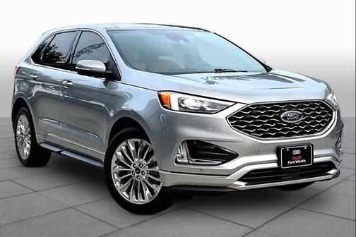 Iconic Silver Metallic 2024 Ford Edge Titanium