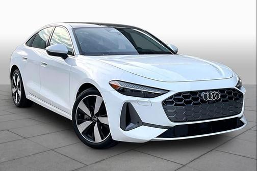 WHITE 2025 Audi A5 Premium Plus TFSI quattro S tronic
