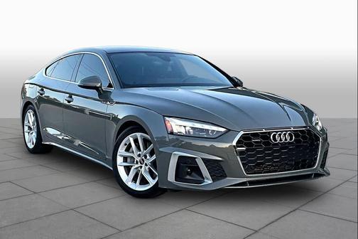 Chronos Gray Metallic 2023 Audi A5 Sportback 45 S Line Premium Plus