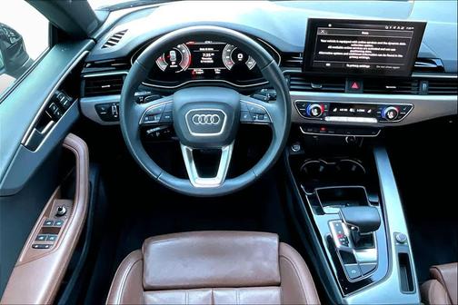 Mythos Black Metallic 2023 Audi A5 Sportback 45 S Line Premium Plus