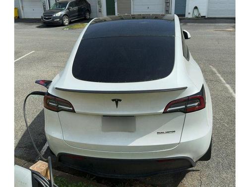 Pearl White Multi-Coat 2024 Tesla Model Y Performance