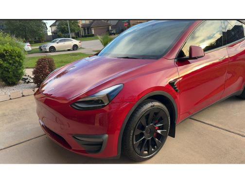 Red Multi-Coat 2022 Tesla Model Y Long Range