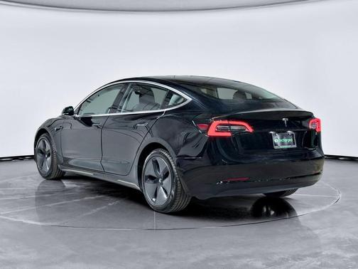 Solid Black 2018 Tesla Model 3 Mid Range