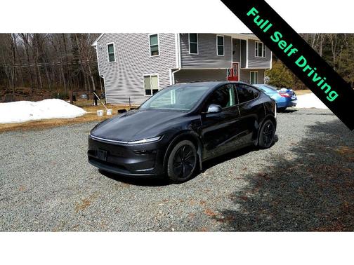 Solid Black 2026 Tesla Model Y Long Range Launch Series